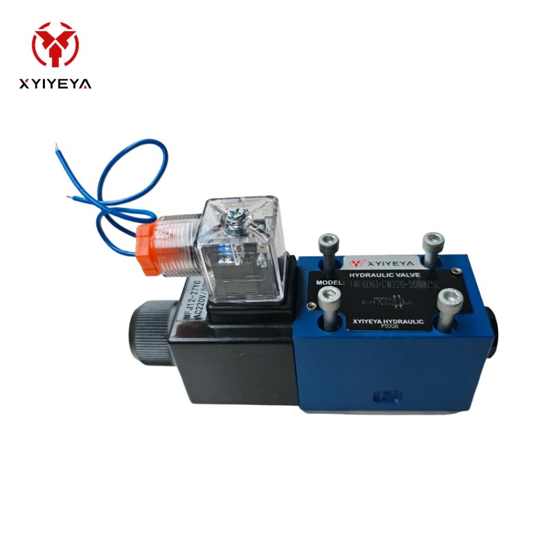 Hydraulic electromagnetic directional control valve 4WE6