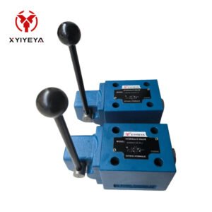 4WEMM10 Solenoid Directional Valve with Auxiliary Operating Lever