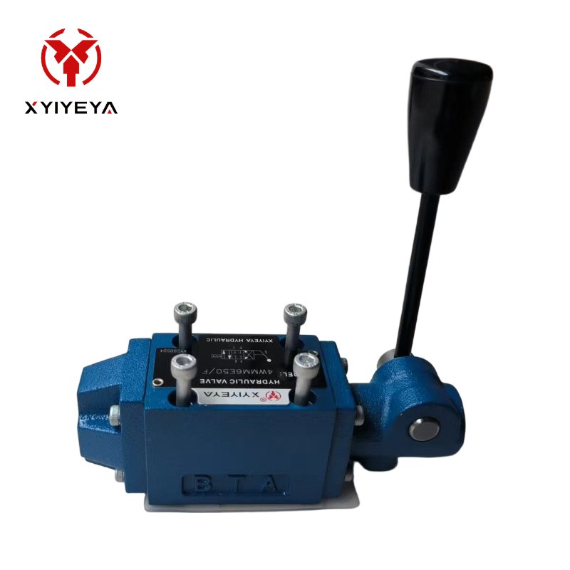 4WEMM6/10 Solenoid Directional Valve with Auxiliary Operating Lever