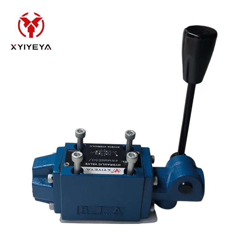 4WEMM6/10 Solenoid Directional Valve with Auxiliary Operating Lever