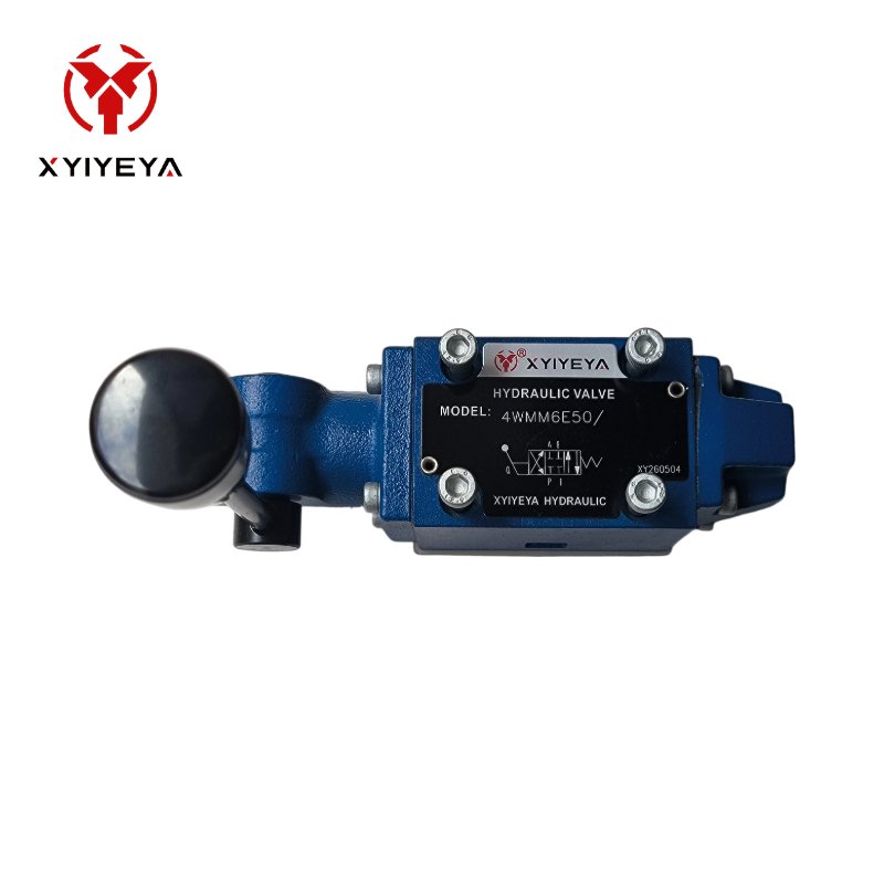 4WEMM6/10 Solenoid Directional Valve with Auxiliary Operating Lever