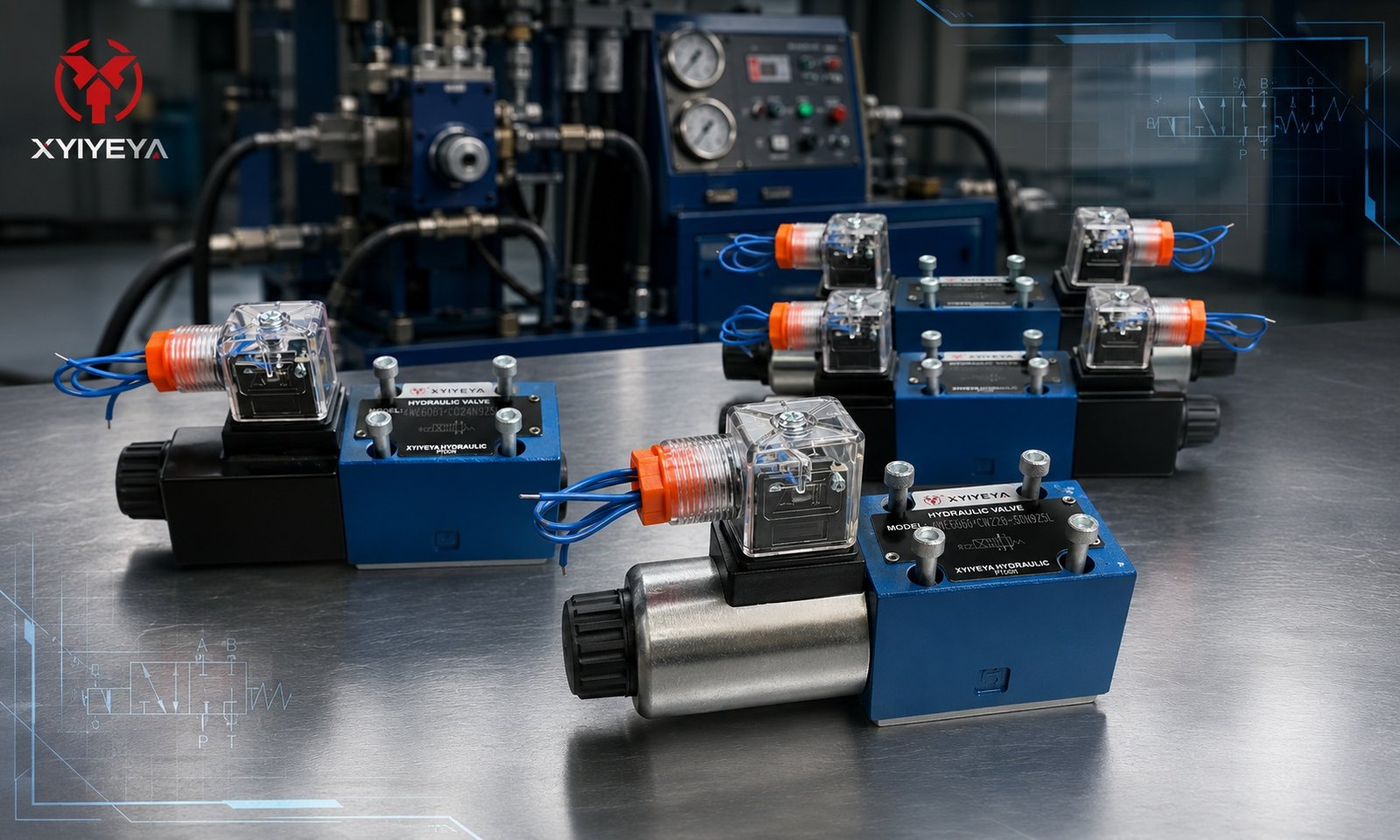 4WE6 hydraulic solenoid valve