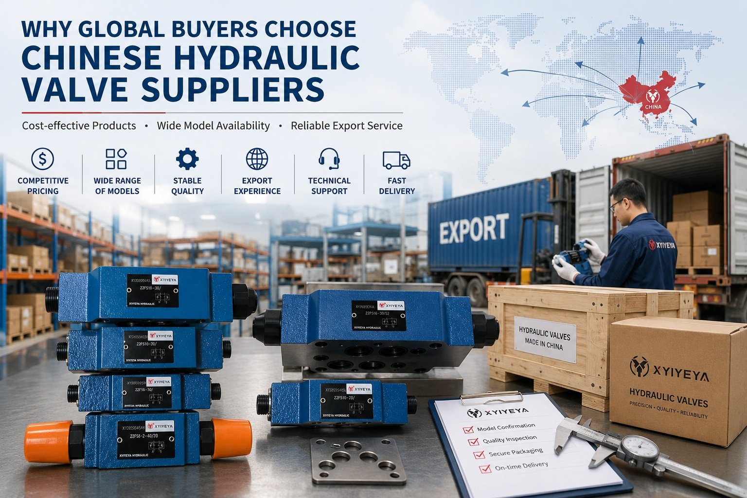 Chinese Hydraulic Valve and XYIYEYA