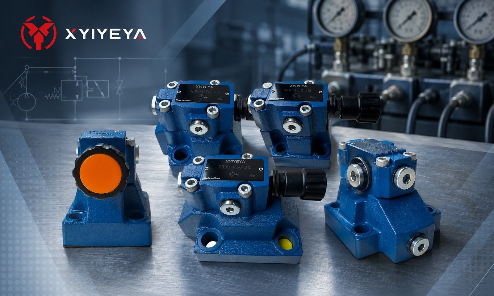 DB Series Hydraulic Relief Valves