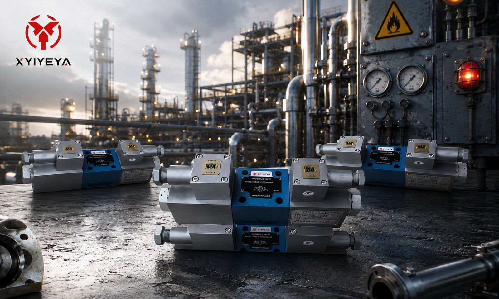 Explosion-proof hydraulic solenoid valves and XYIYEYA