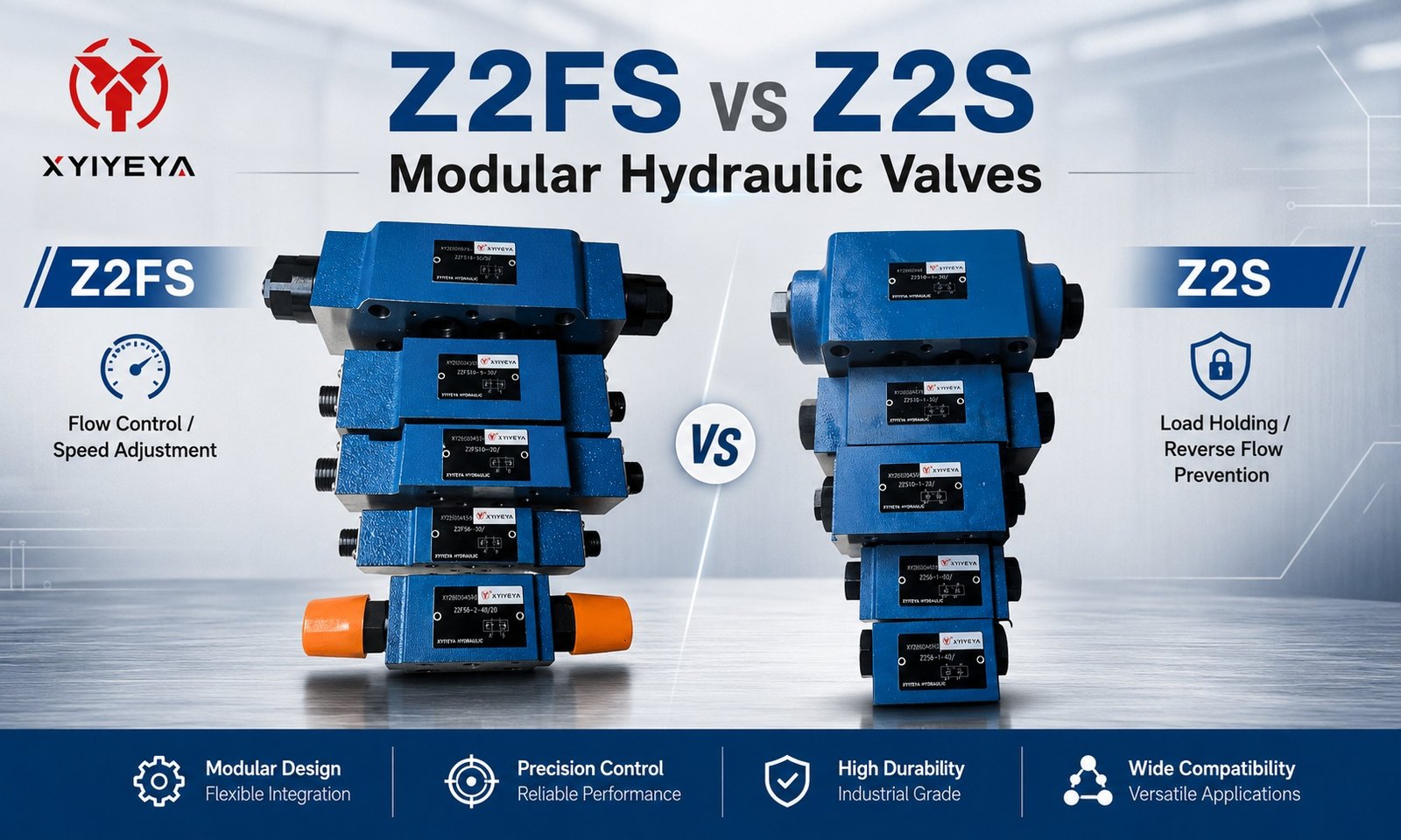 Z2FS and Z2S modular valve
