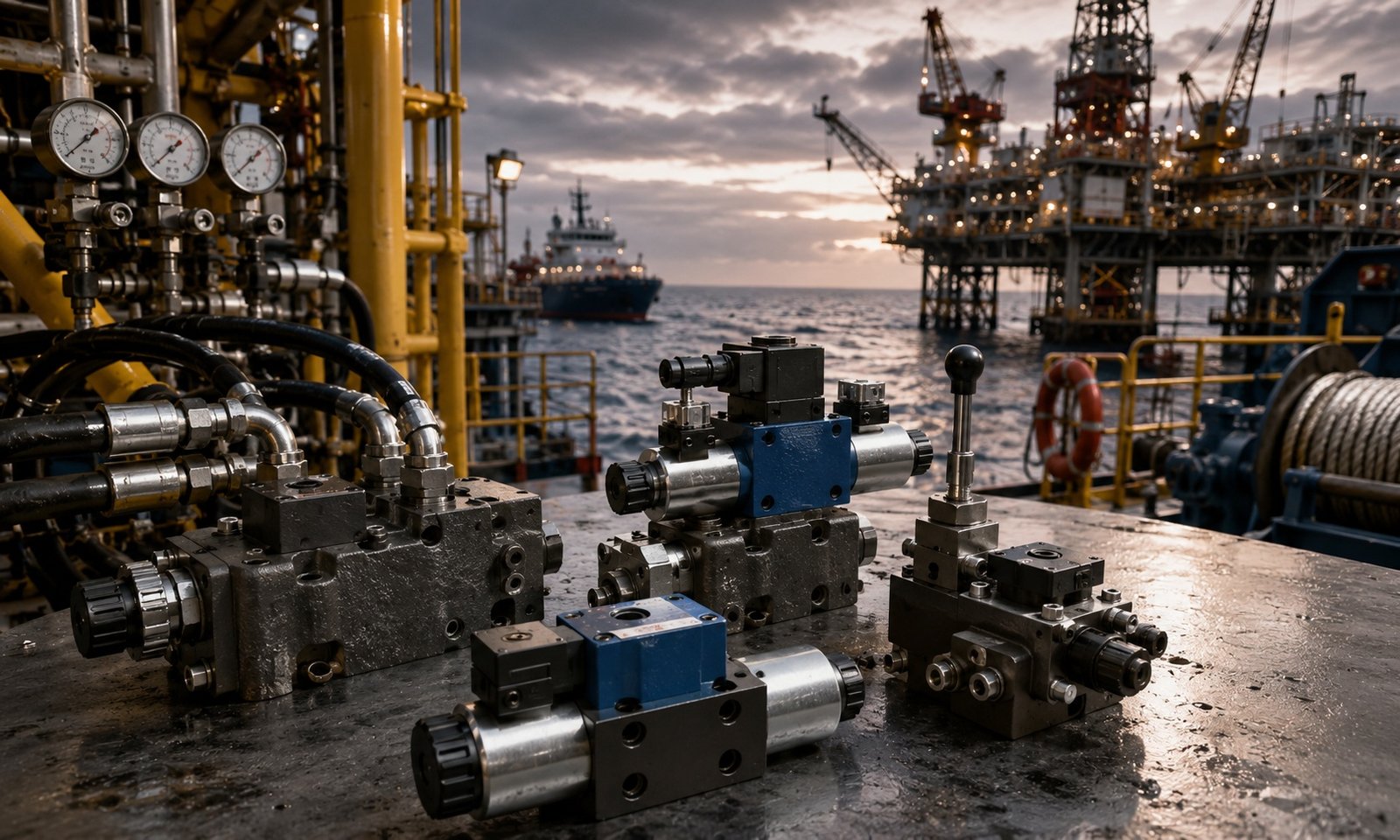 hydraulic valves for marine