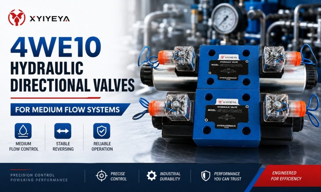 4WE10 hydraulic directional valve