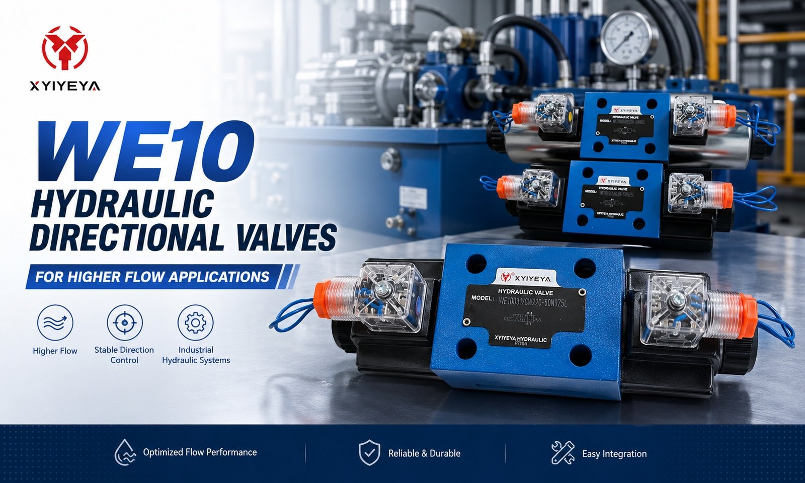 WE10 hydraulic directional valve