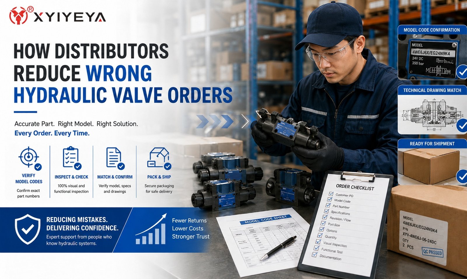 hydraulic valve distributor