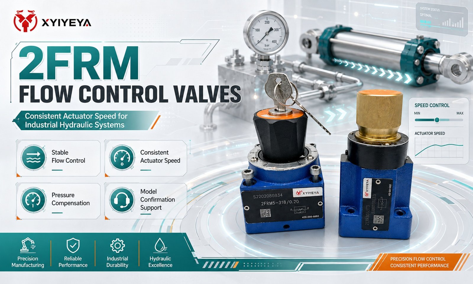2FRM flow control valve