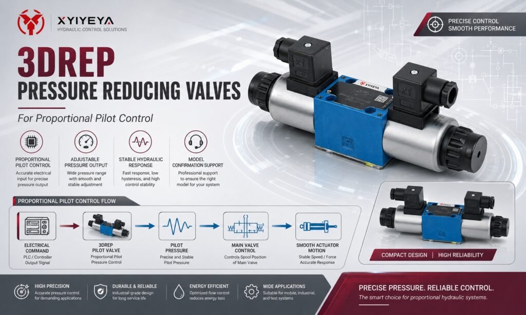 3DREP pressure reducing valve
