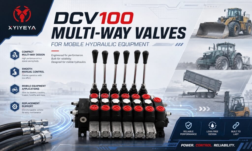 DCV100 multi-way valve