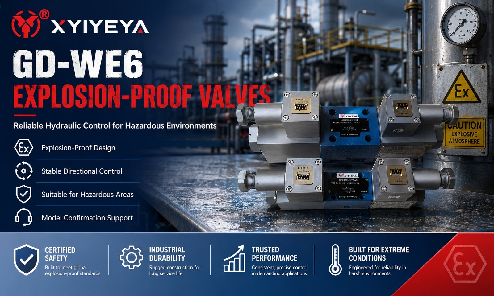 GD-WE6 explosion-proof valve