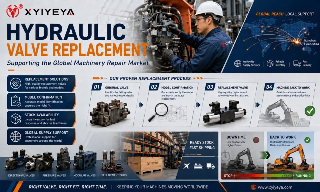 hydraulic valve replacement