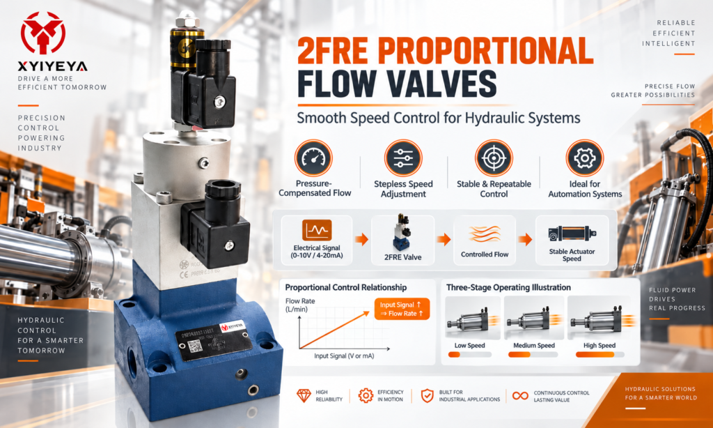 2FRE proportional flow valve
