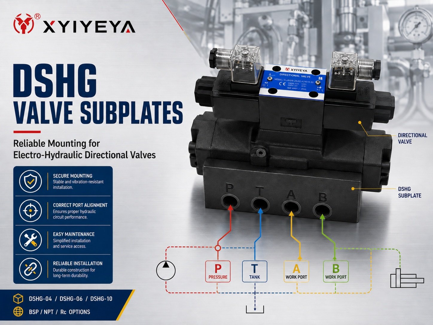 DSHG valve subplate