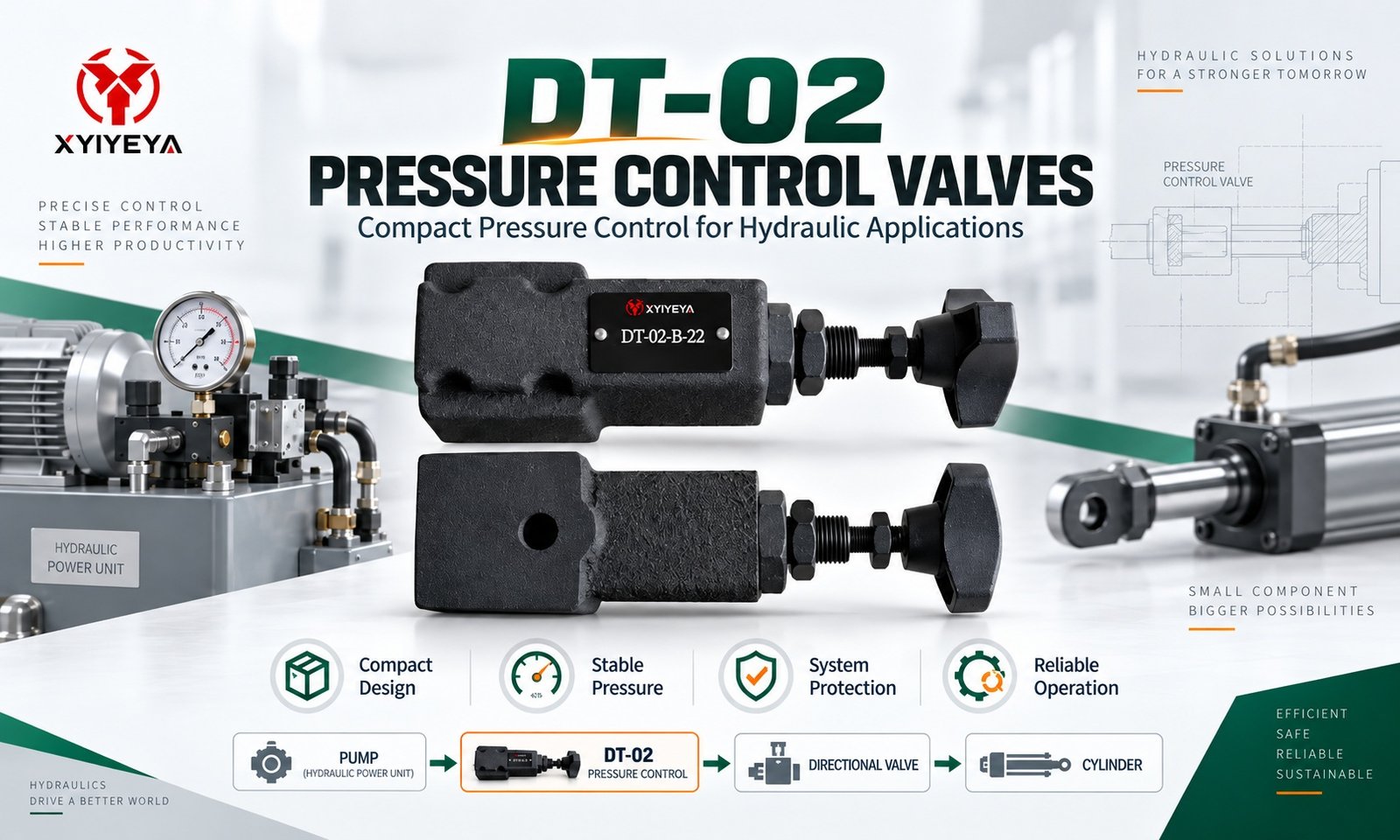 DT-02 pressure control valves