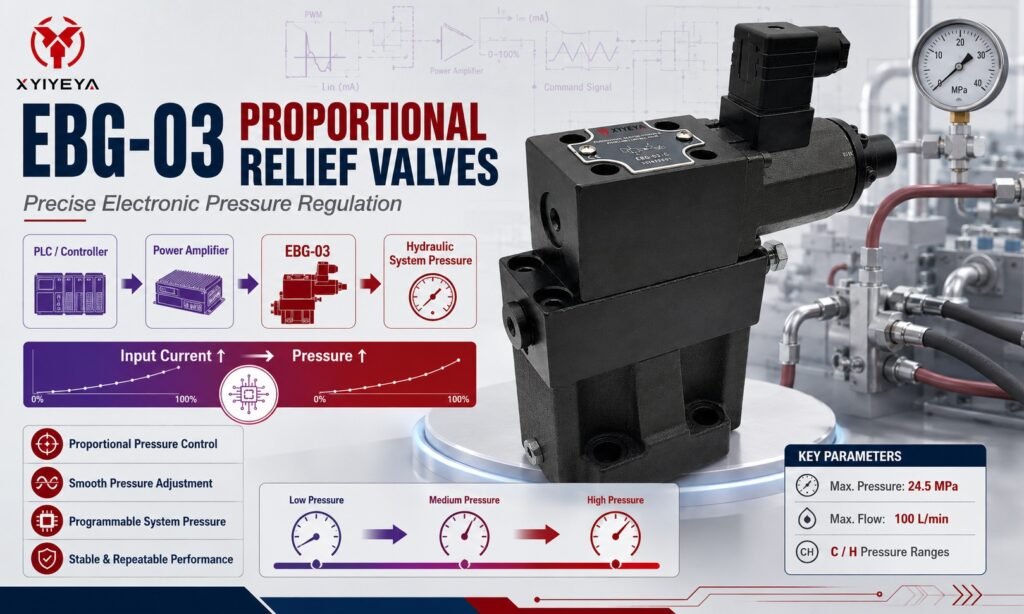 EBG-03 proportional relief valve