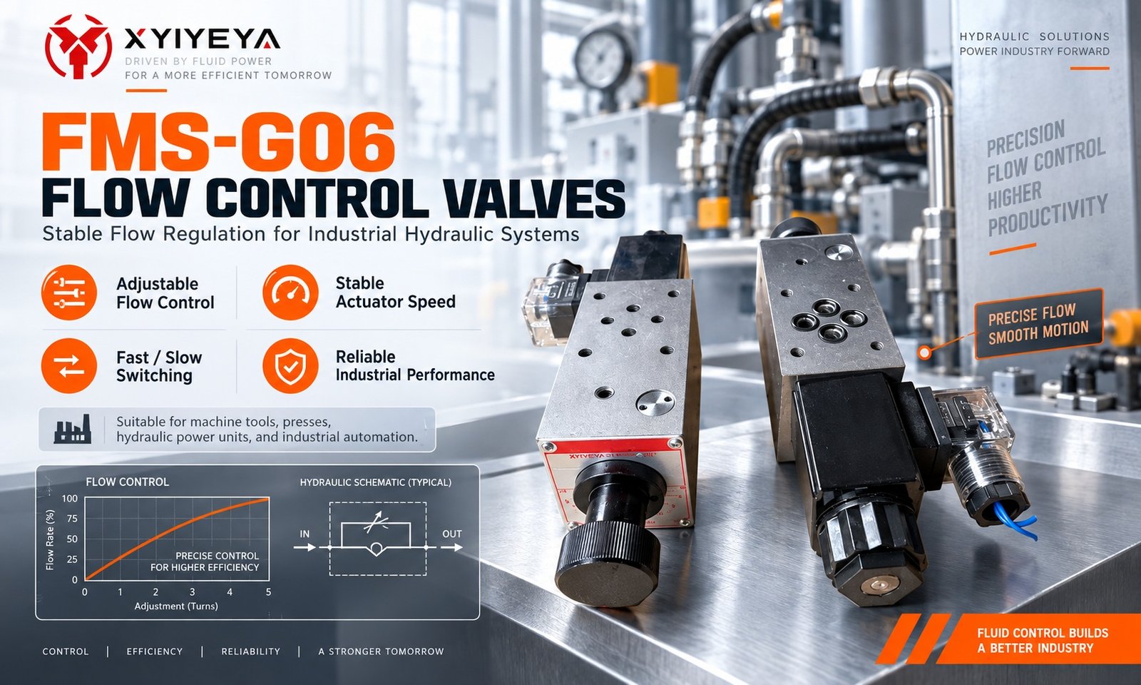 FMS-G06 flow control valve