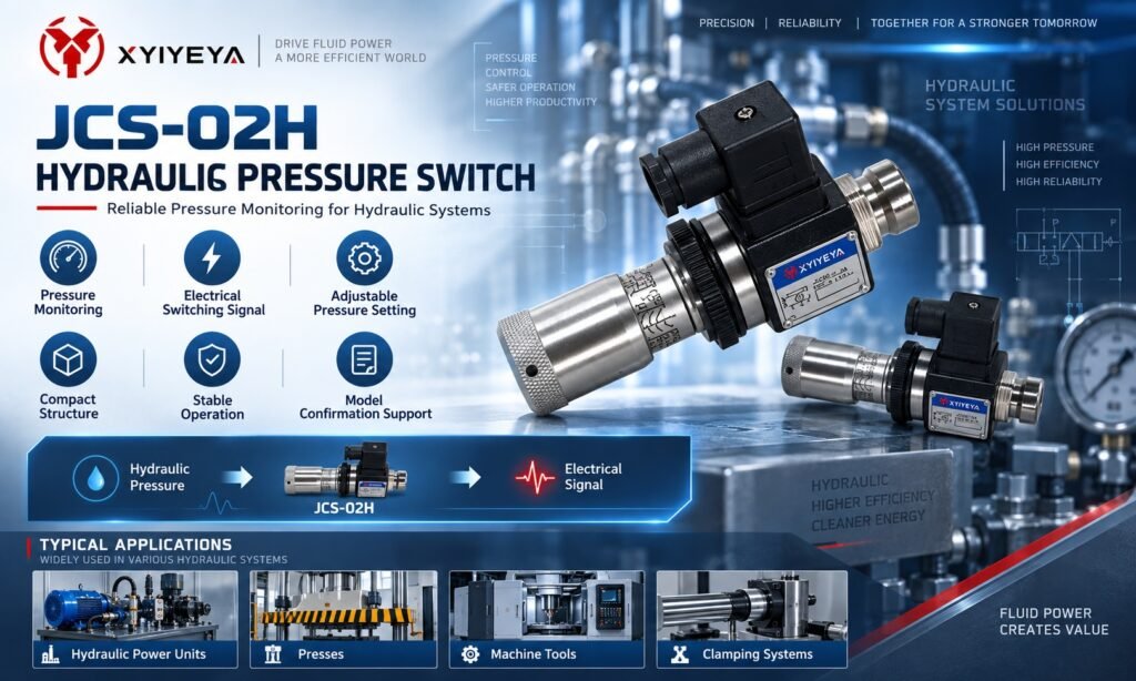 JCS-02H hydraulic pressure switch